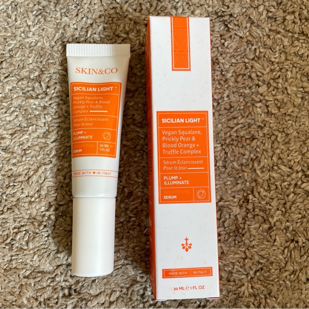 Skin & Co Roma Sicilian Light Brightening Plump & Illuminate Face Serum 1fl oz